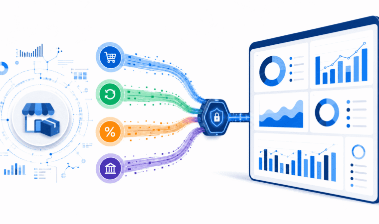 How Amazon sales, fees, refunds and payouts move into QuickBooks Online for reconciliation.